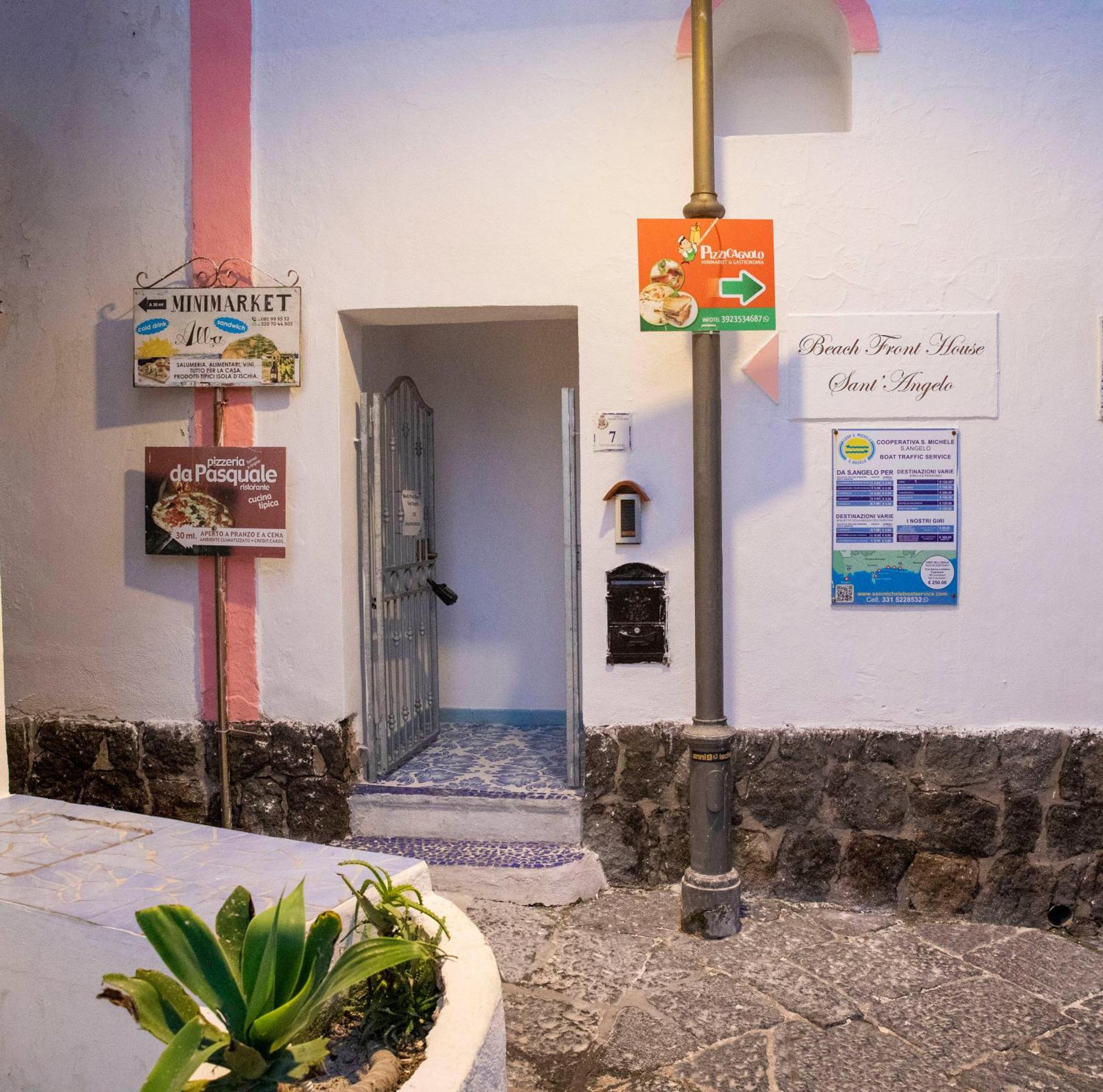 Mare Nostrum - Beachfront House - Sant'Angelo Ischia Екстер'єр фото